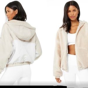 Reversible white alo jacket